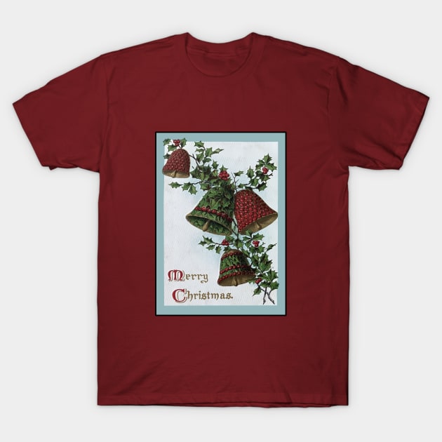 Vintage Merry Christmas T-Shirt by numpdog